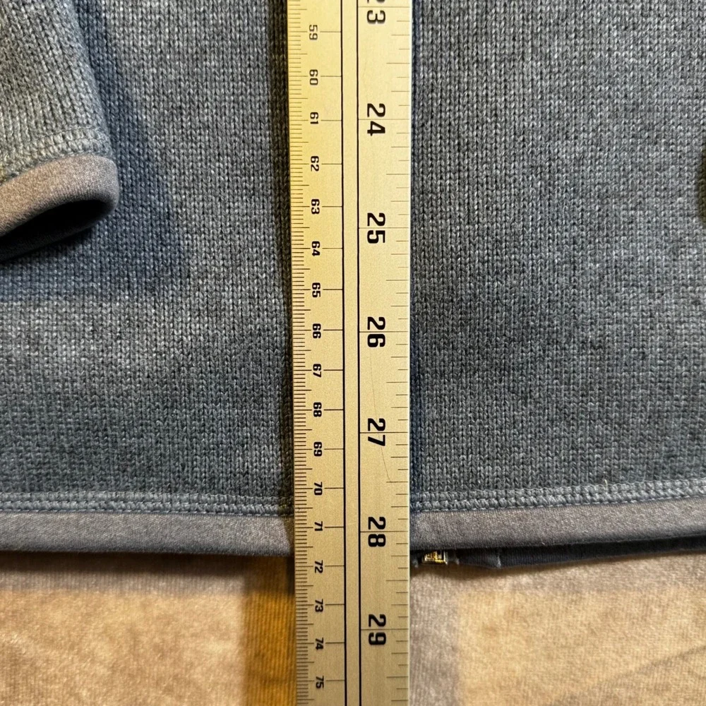 Patagonia Better Sweater Full Zip Fleece Jacket Mens XL Gray 25527 Heathered